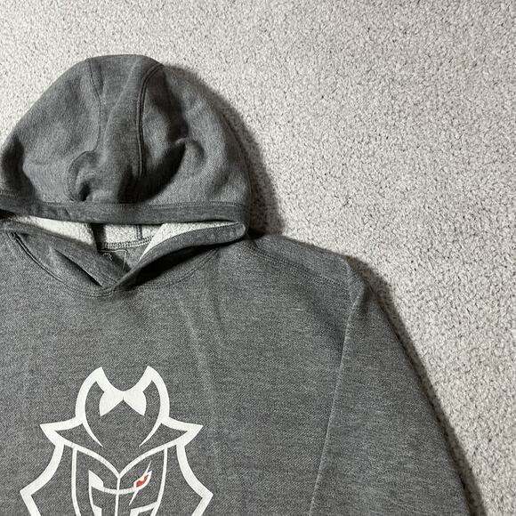 G2 Esports Hoodie Mens Medium Gray Graphic Pullover Sweatshirt Gaming - Picture 8 of 13